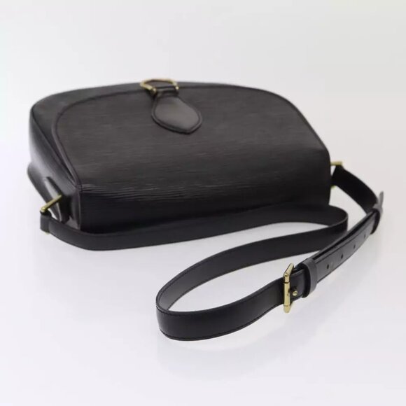 LOUIS VUITTON Epi Saint Cloud GM Shoulder Bag Black Noir M52192 LV Auth yk13931 - Picture 8 of 16